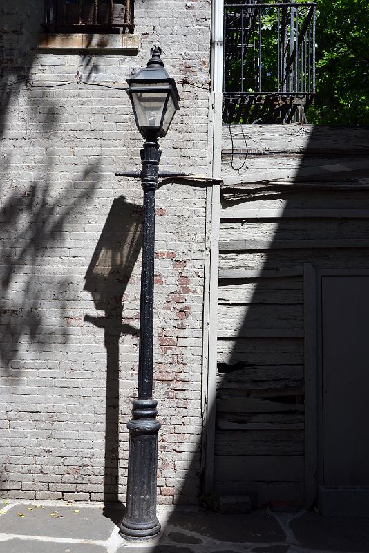 14-3 One Of Only Two 19C Gas Street Lamps In New York City Greenwich Village